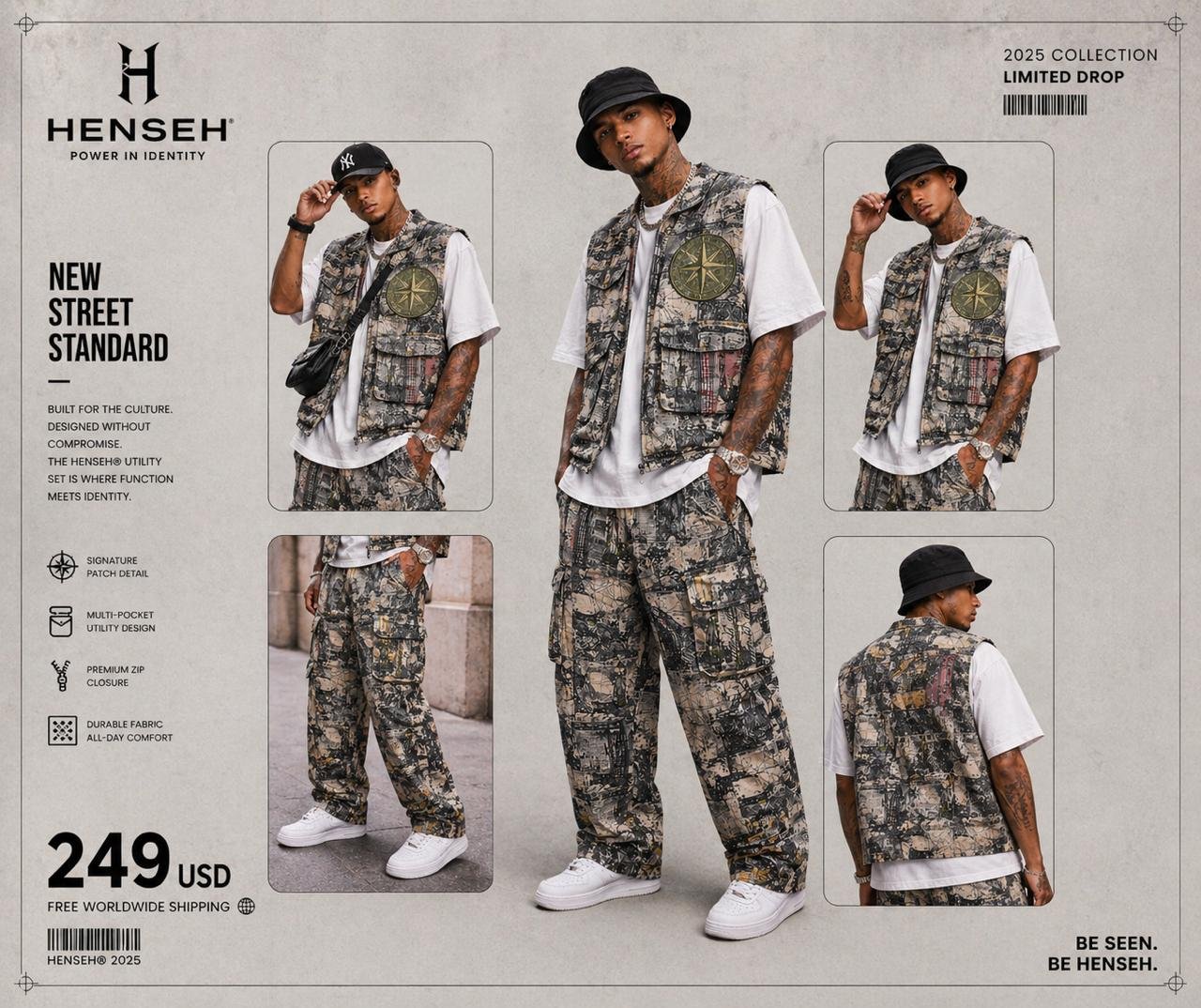 HENSEH lookbook — New Street Standard